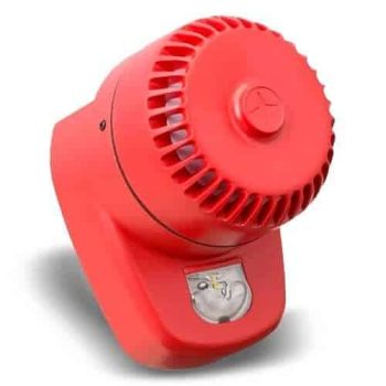 Eaton 8500025FULL-0025X Fulleon, ROLP LX LED-sirenebaken VAD, rode flits, rode behuizing (ROLP/R1/LX-W/RF E38)
