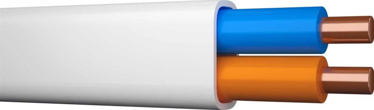 ELQRB PURE 2X1.0 BLANC T500