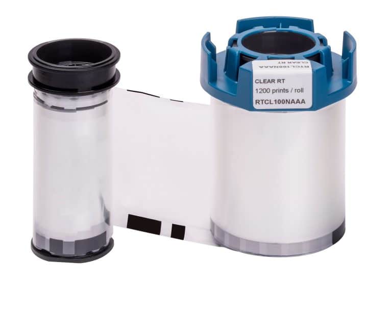 Evolis Agilia RTCL100NAAA reoverføringsfilm (1200 utskrifter)