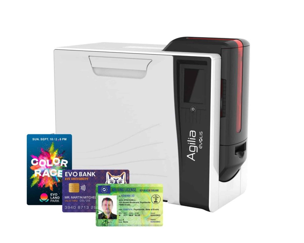 Kortskrivare Evolis Agilia Simplex - 600 DPI Retransfer Utskrifter – Image 3