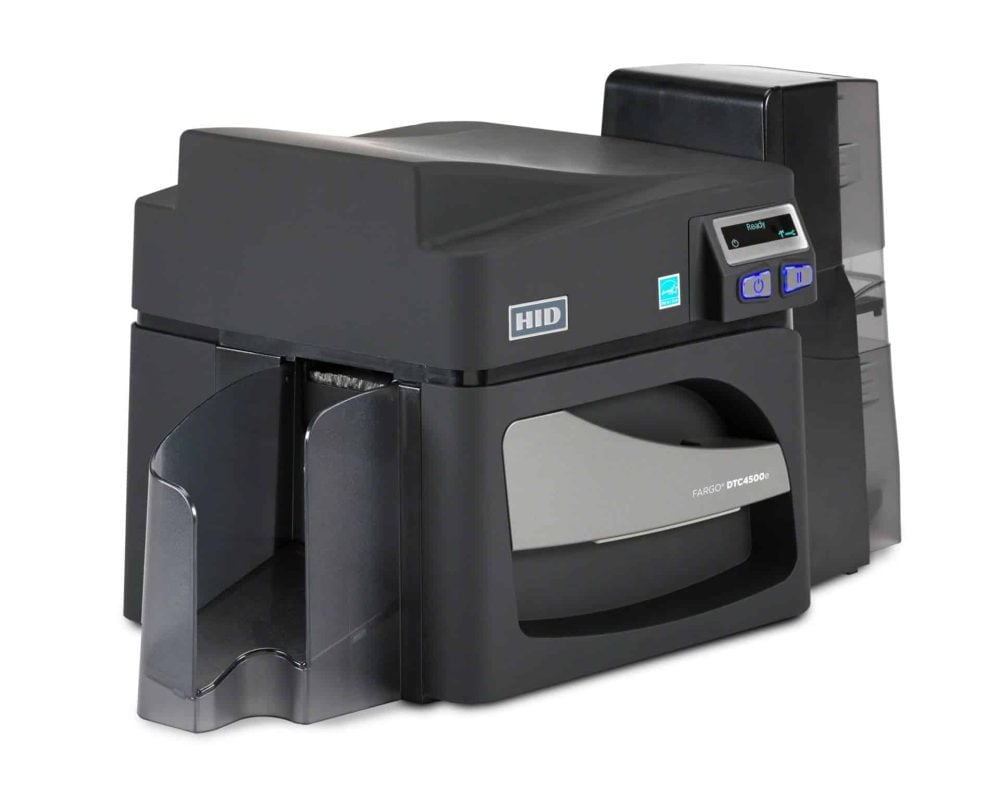 Kortskrivare Fargo DTC4500e Duplex - Med Lamination och Låsbara Tråg - Afbeelding 6