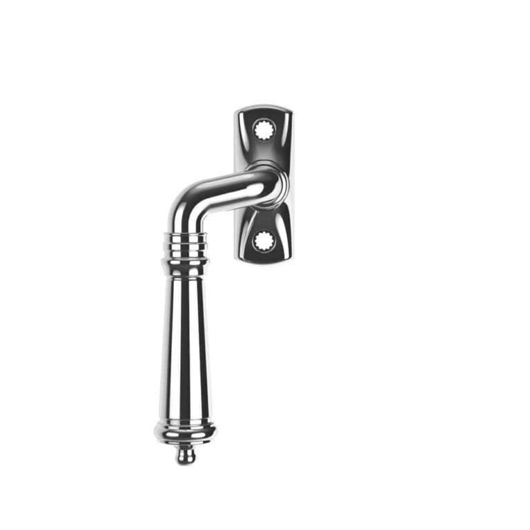 Window handle Handle Ingarö 30L Left 8X43 Chrome - Roca