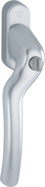 Ikkunan kahva Kahva Tokyo 0710/U76 Vasen Lukitusnuppi 8X56 F1 Hopea - HOPPE