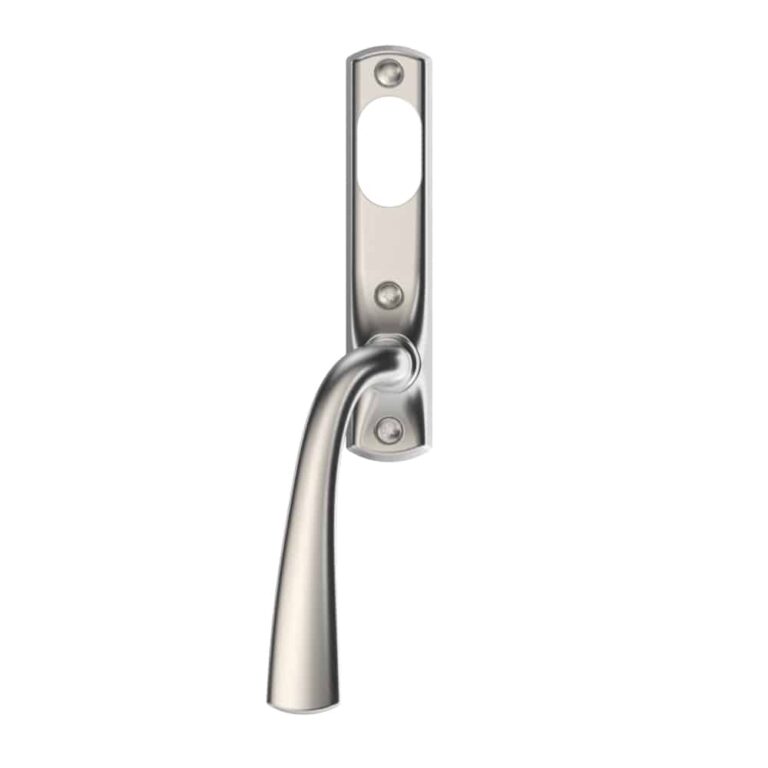 Espagnolette Griff Griff Tyresö 301TL Links Langschild 8X70 Matt Nickel - Roca
