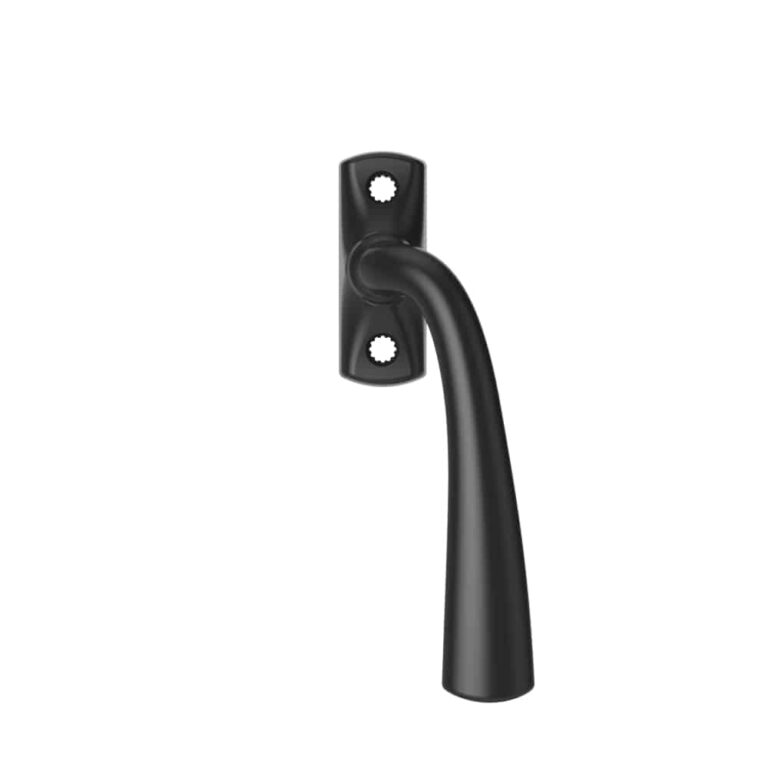 Manija de ventana Tyresö 30R derecha 8X53 negra - Roca