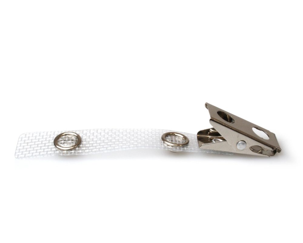 Krokodilklämma metallp och 70 mm extra förstärkt band (100 Pack) - Image 3