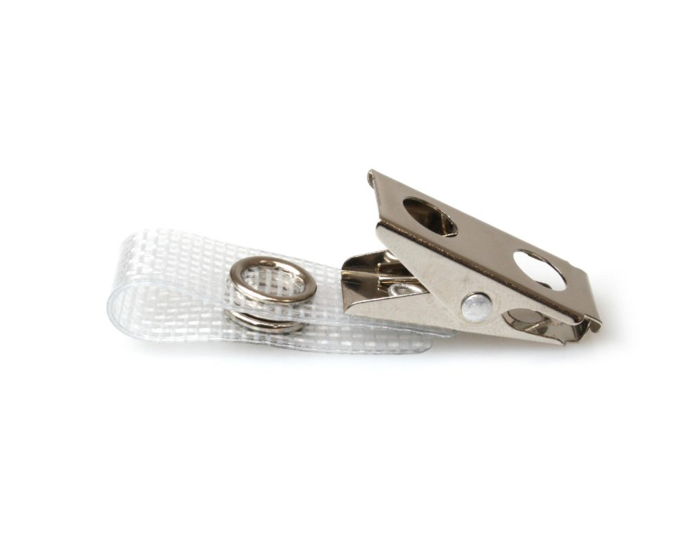 Krokodilklämma metallp och 70 mm extra förstärkt band (100 Pack) - Image 2