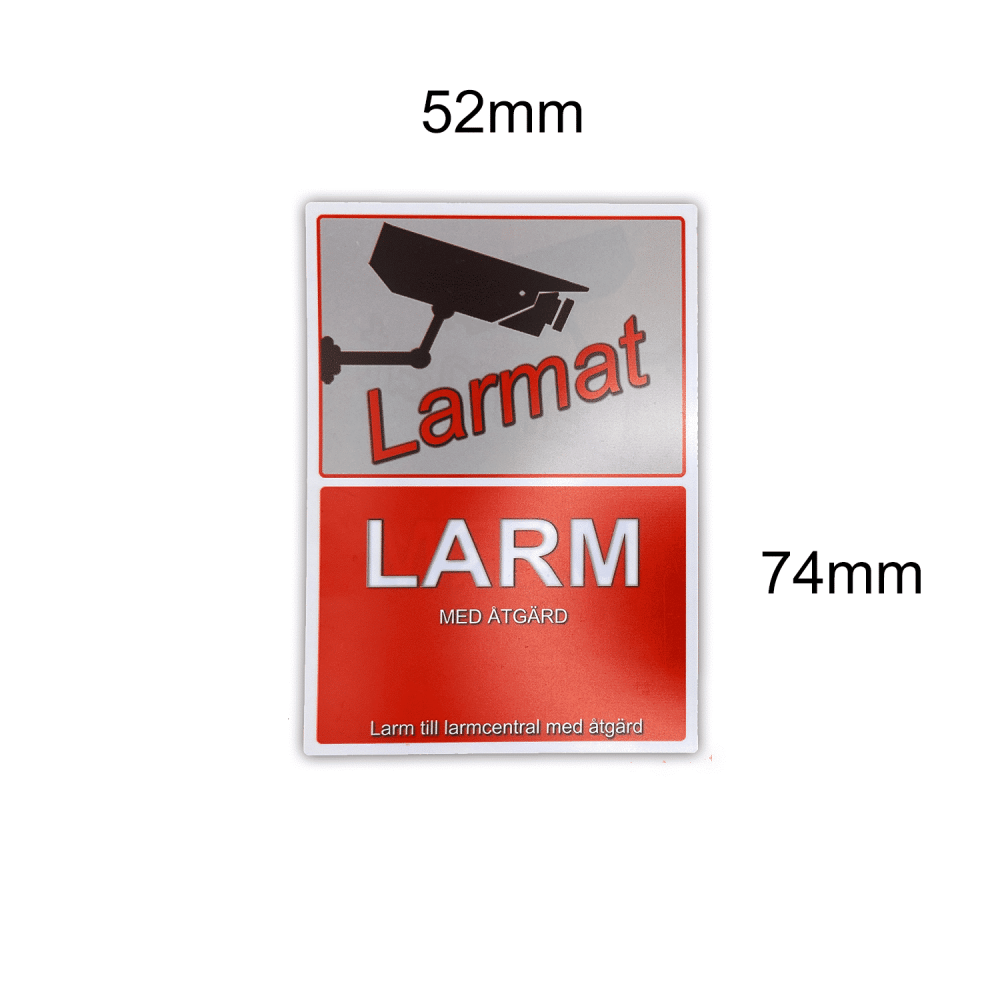 Larmdekal Dubbelsidig Självhäftande (A8) - 52x74mm - Bilde 2