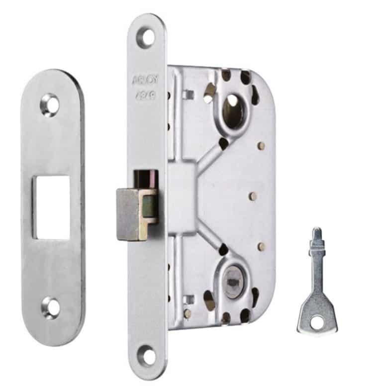 Lock housing 4249 with End plate 1 Key Galv