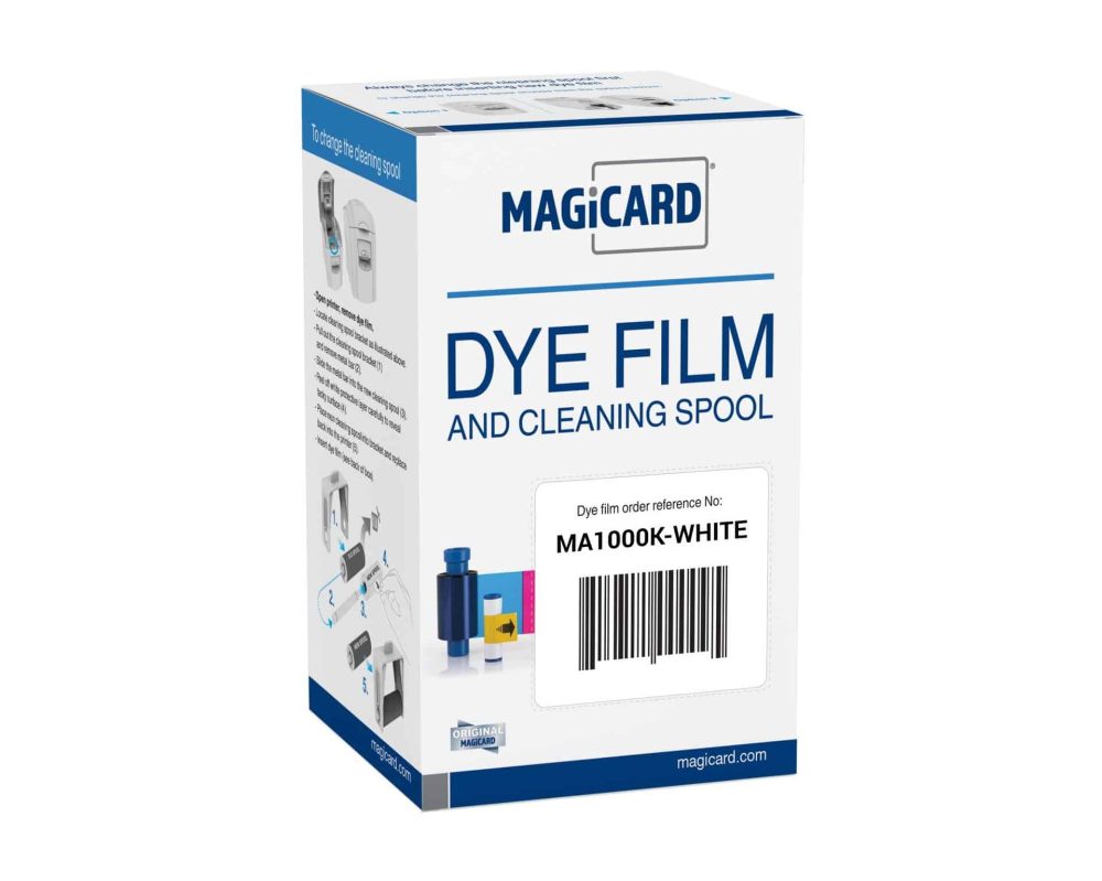 Färgband  Magicard MA1000K-White Ribbon (1000 Prints) - Imagen 2