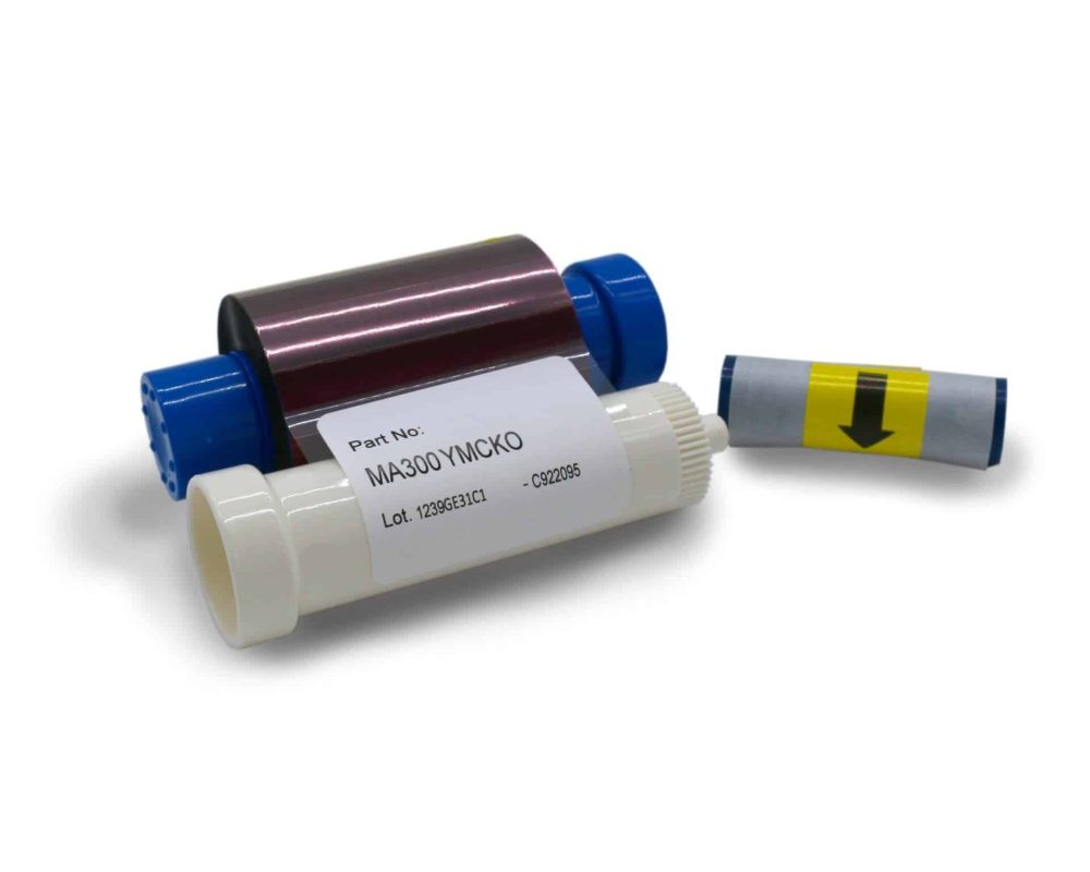Färgband Magicard MA300YMCKO Colour Ribbon (300 Prints) - obrazek 2