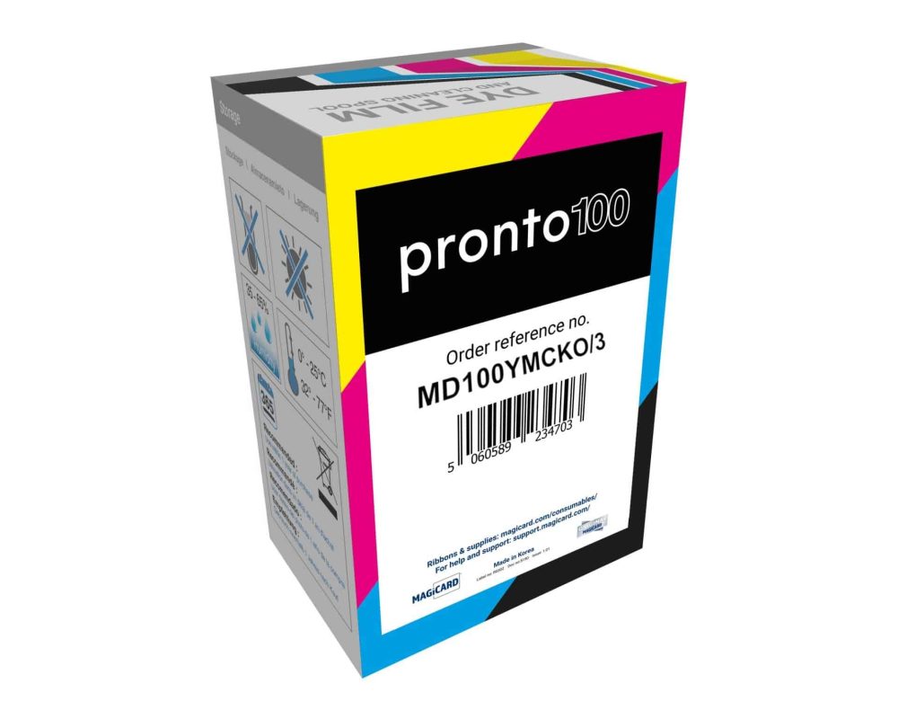 Magicard MD100YMCKO Colour Ribbon (100 Prints) - Image 2