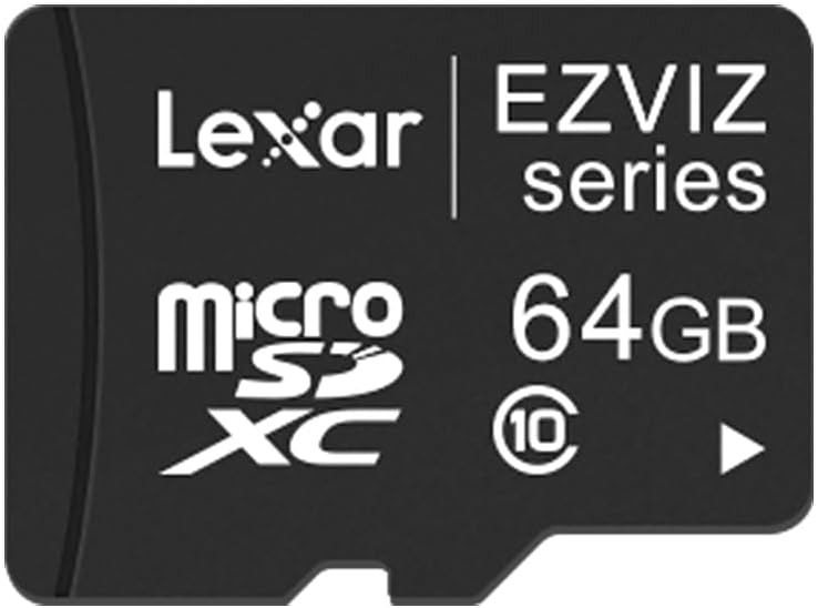 Carte mémoire MicroSD 64 Go - Série EZVIZ Smart Card Pro