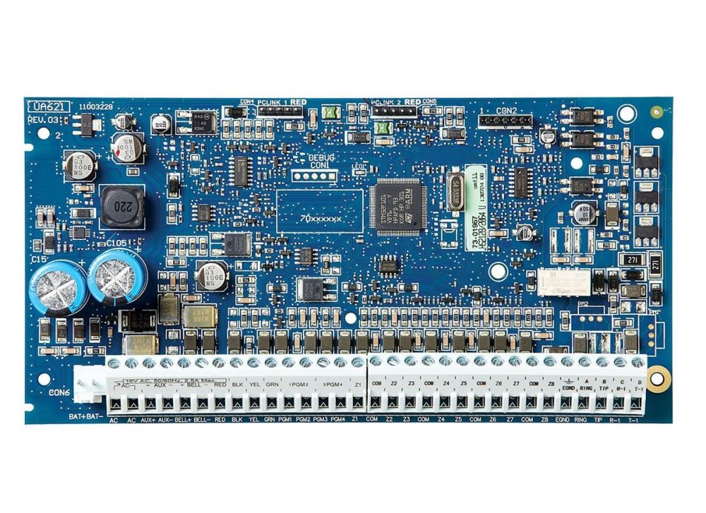 DSC Paket Kapsling 80 VA + Centralkort HS2128 - Billede 3