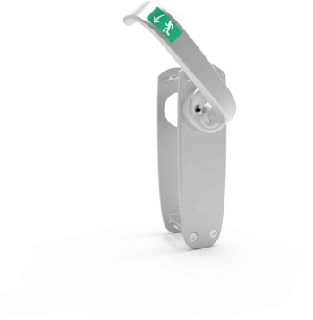 Safetron Okucia ewakuacyjne 795 prawe, matowy chrom