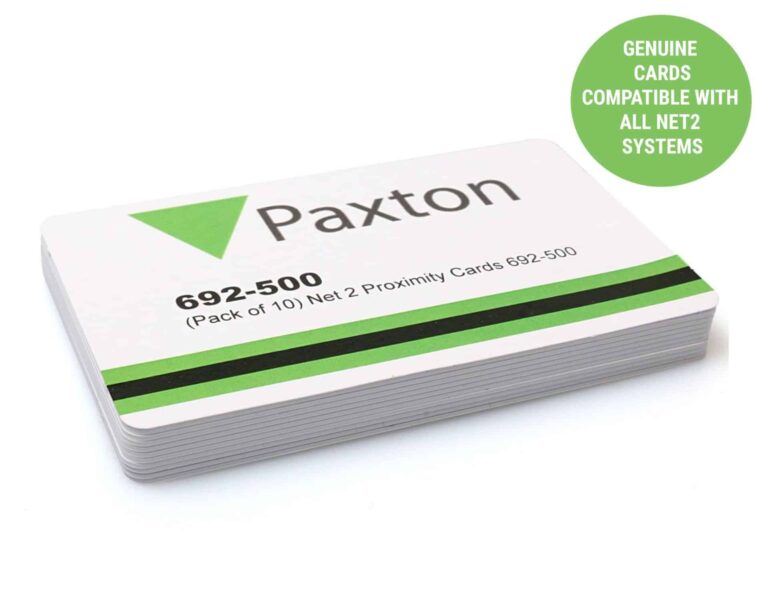 Cartes ISO de proximité Paxton 692-500 Net2 (paquet de 10)