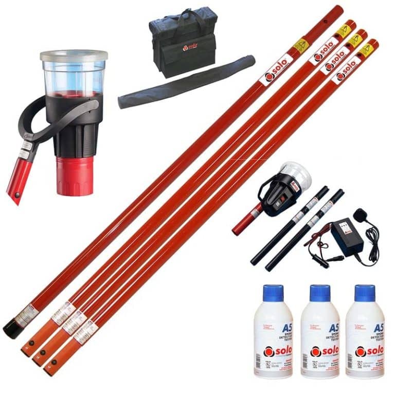 Solo 11 Test Kit - 7,3 m (lämpö/savu) - kantolaukut