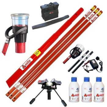 Kit de prueba Solo 22 - 9,3 m (calor/humo) - Bolsas y accesorios desmontables