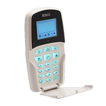RISCO RP432KPP0GEA LCD-tastatur med 13,56 MHz nærhetsleser for LightSYS og LightSYS Plus kontrollpaneler, klasse 2