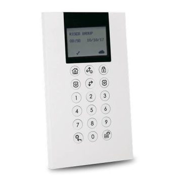 Teclado Panda RISCO RP432KPP200D con lector RFID para ProSYS Plus y LightSYS+