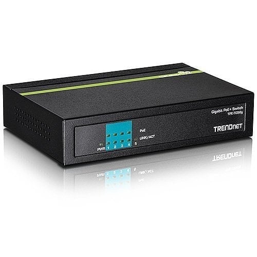 Commutateur Gigabit PoE à 5 ports, 10 Gbit/s