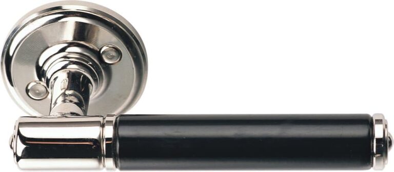 Poignée de porte Trycke 1930 40-75mm Noir/Nickel - Assa Abloy