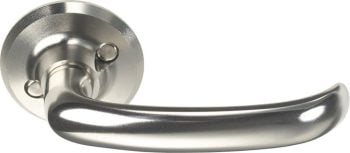 Door handle Trycke 6640 58-75mm Nickel - Assa Abloy