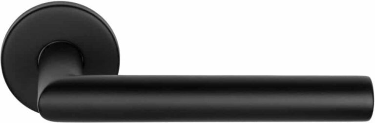 Deurkruk Drukknop BASICS LB2-19S Mat Zwart - FORMANI