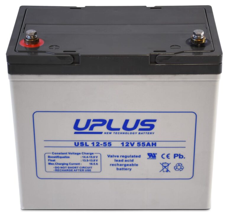 Accu 12V 55Ah UPLUS 10-12 jaar Pro-versie