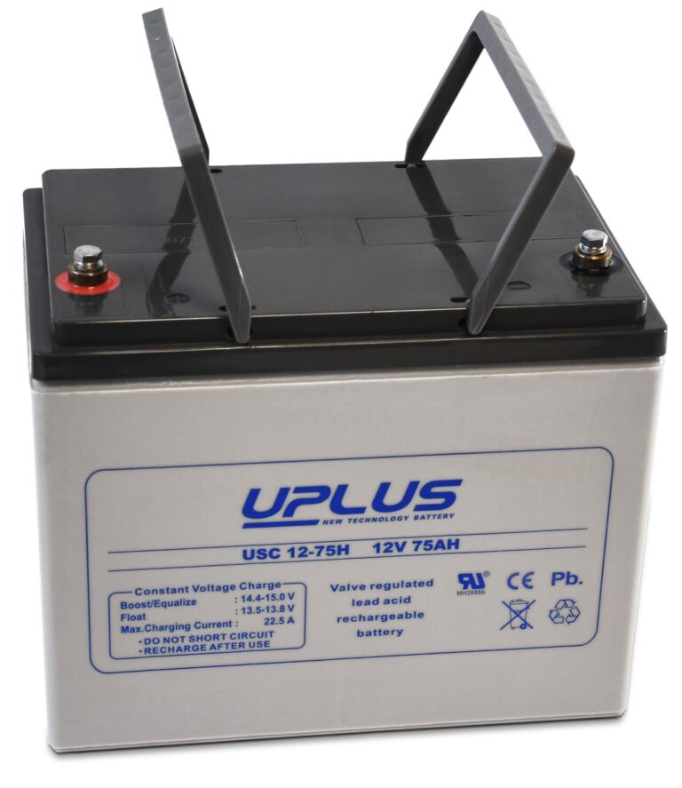 Batteri 12V 75Ah UPLUS 10-12 år Pro-version