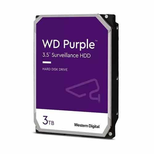 Disque dur 3.5" HDD 3 To - SATA 256 Mo de cache pour Vidéosurveillance Intelligente