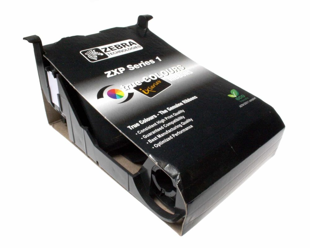 Färgband  Zebra 800011-101 Black Ribbon (1000 Prints) - Imagen 4