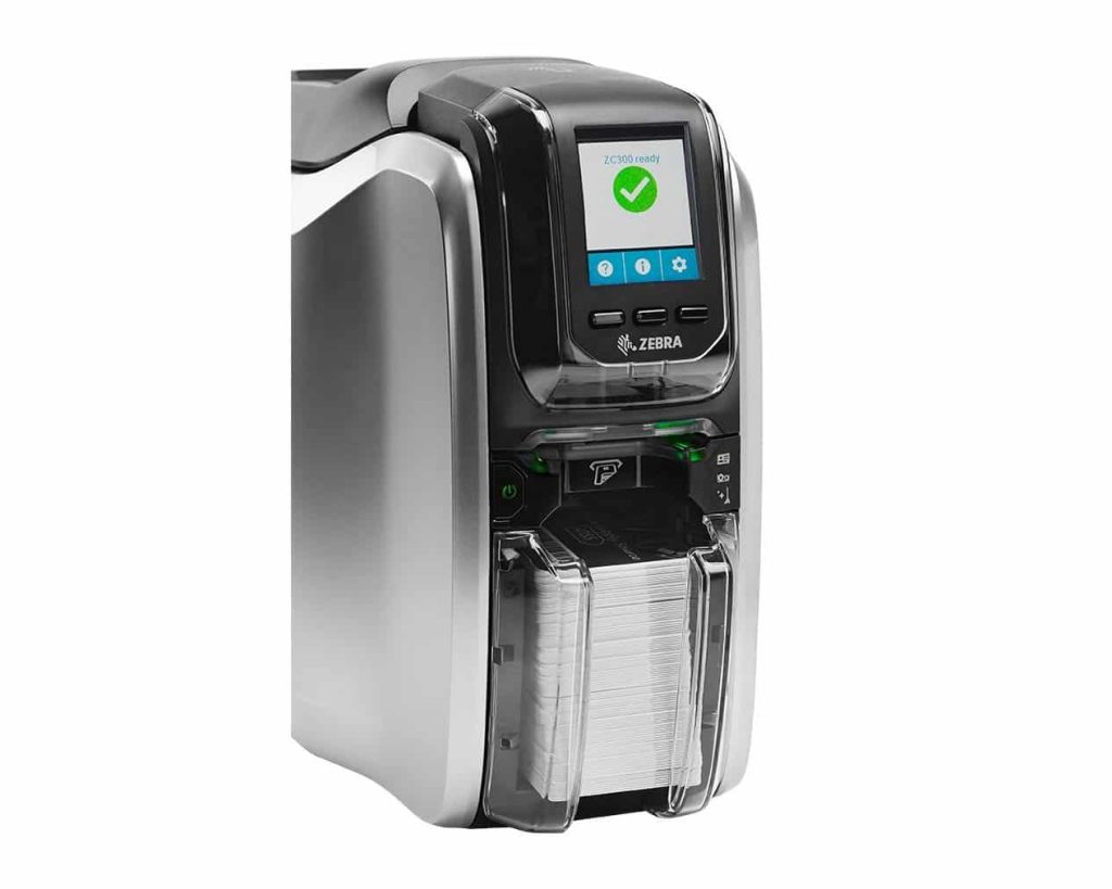 Kortskrivare Zebra ZC300 Duplex - ID-kortsskrivare med Ethernet