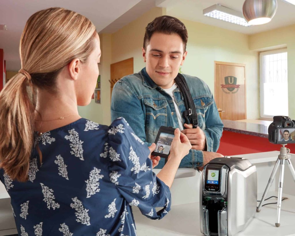 Kortskrivare Zebra ZC300 Duplex - ID-kortsskrivare med Ethernet