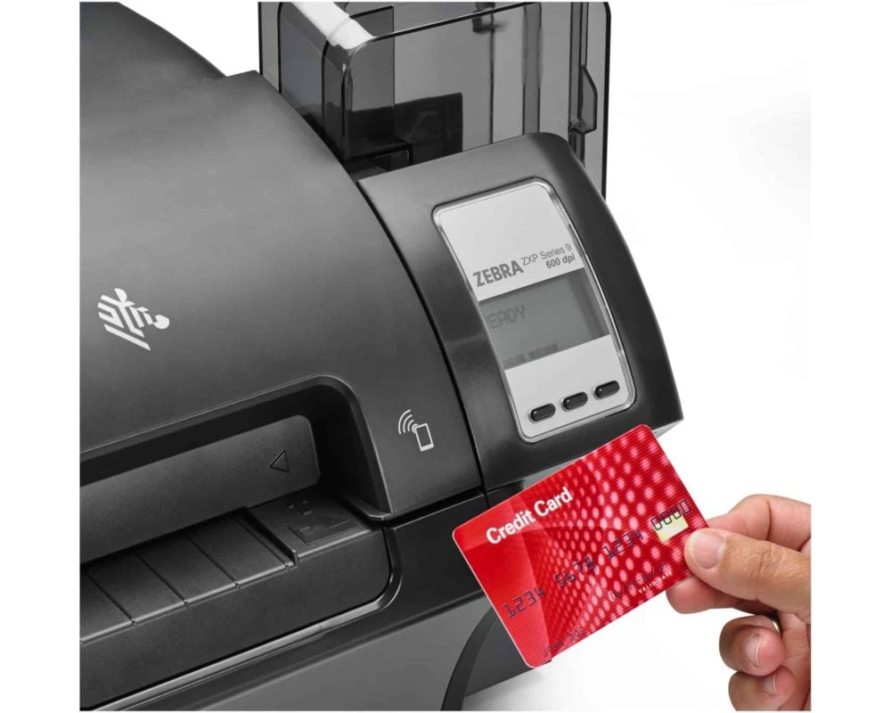 Kortskrivare Zebra ZXP Series 9 - Retransfer ID-kortsskrivare (Enkel-Sidig) - obrazek 4