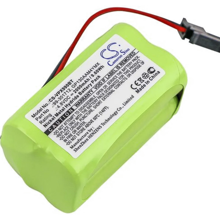 Batería PowerMaster 10, RP600 y PG8920 - 4,8 V, 2000 mAh - Visonic DSC