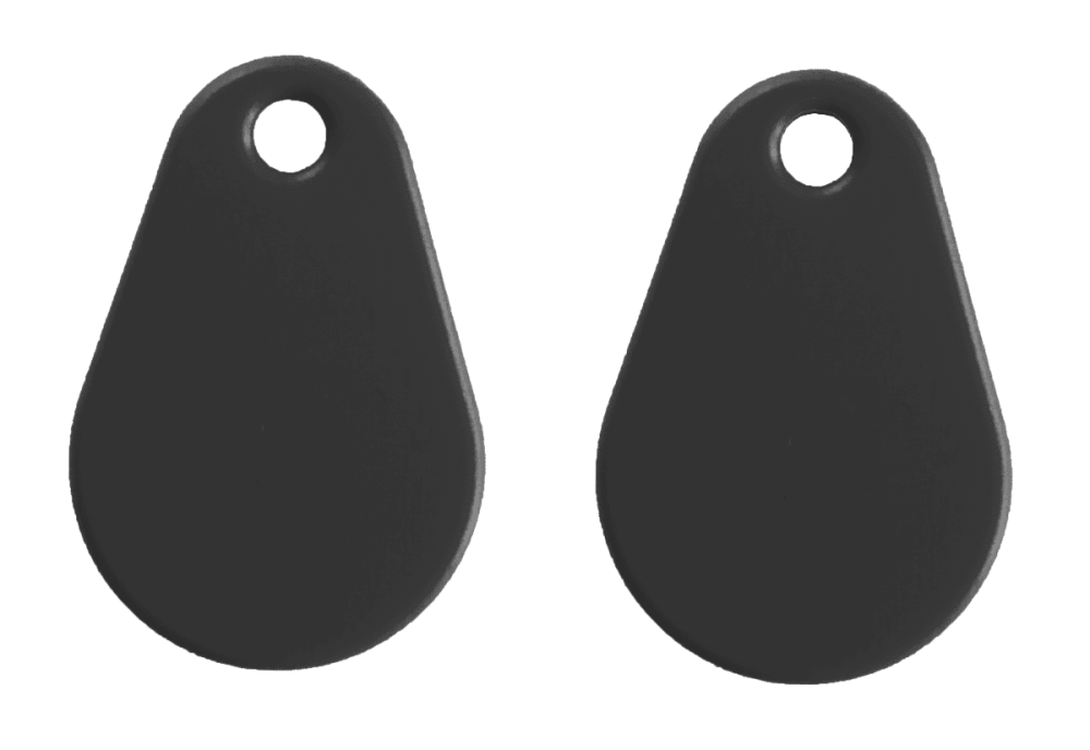 Tag Mifare1k Classic® Optionele nummers Zwart Plus