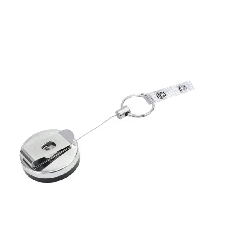 Yo-yo metall 38 mm med ring og klips