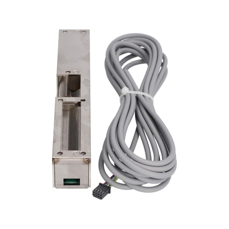 Placa de cierre eléctrica PASO 18 Derecha Recta 24V Regla de 9 mm Conectar