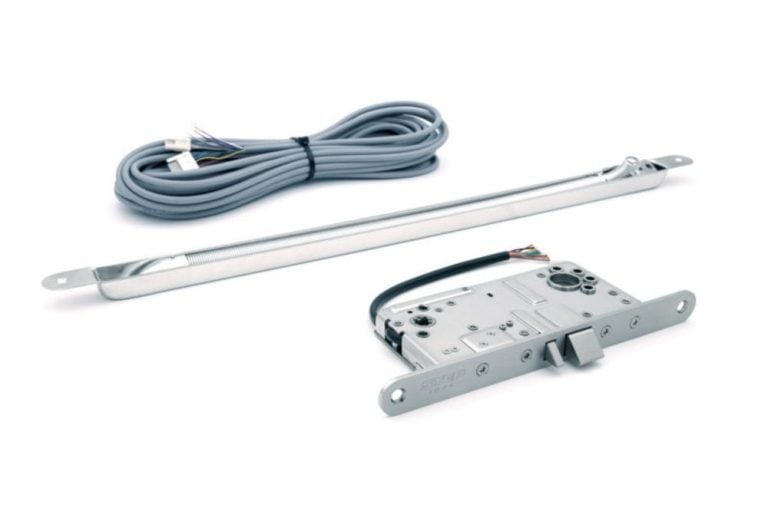 Elektrisk skyvelås STEP 122 Classic Sett 12-24V