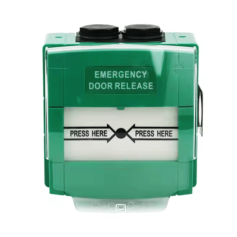 Bouton d'ouverture d'urgence - Bouton d'alarme vert LK50-IP67 - Conception ultra-robuste pour résister aux environnements les plus difficiles