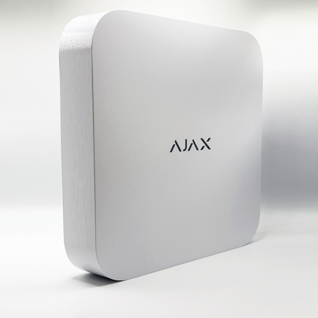 Ajax NVR 16 kanaler hvid - videolagring