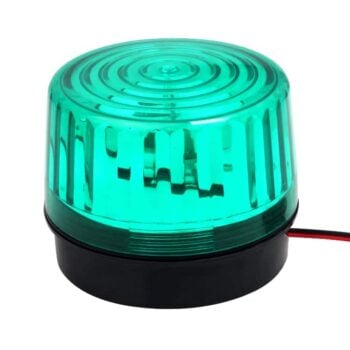 Linterna LED verde TD-SL35 - Lámpara con 90 destellos por minuto 12-24V
