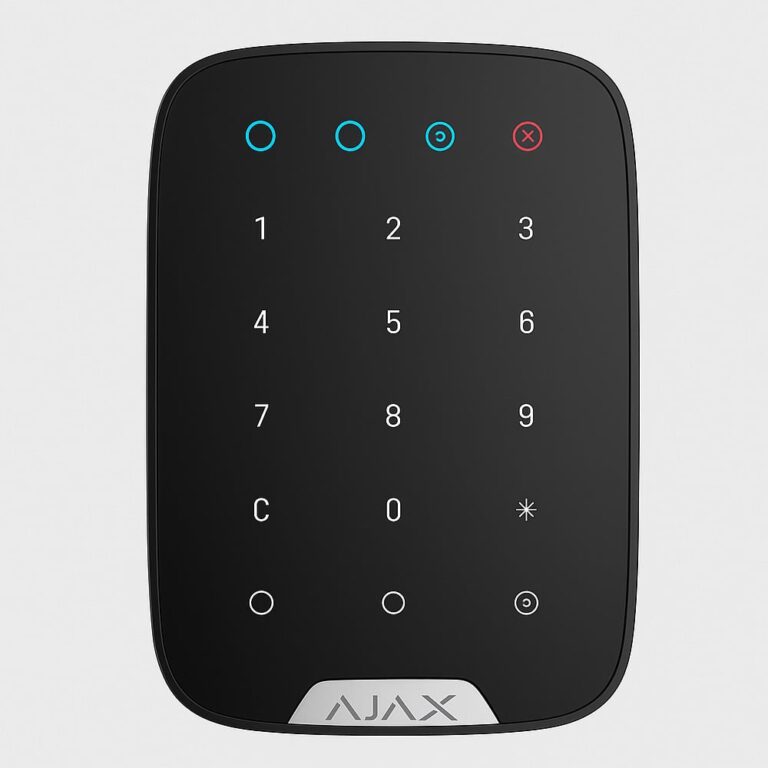 Ajax KeyPad Control Panel Black