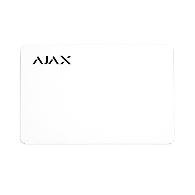 Ajax Pass - Adgangskort Mifare DESFire hvit