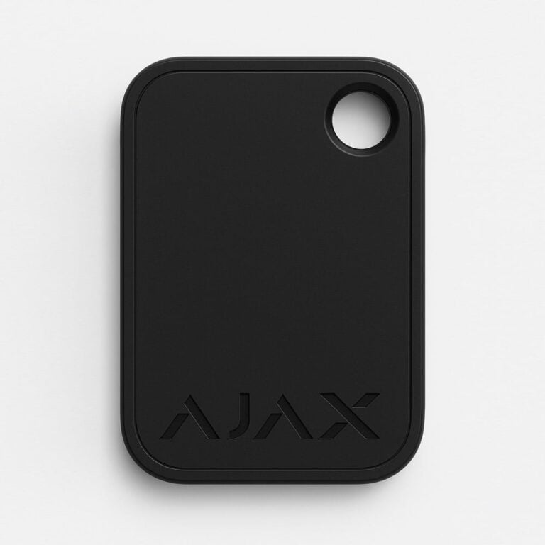 Tag Ajax (czarny) – tag dla KeyPad Plus i ekranów dotykowych