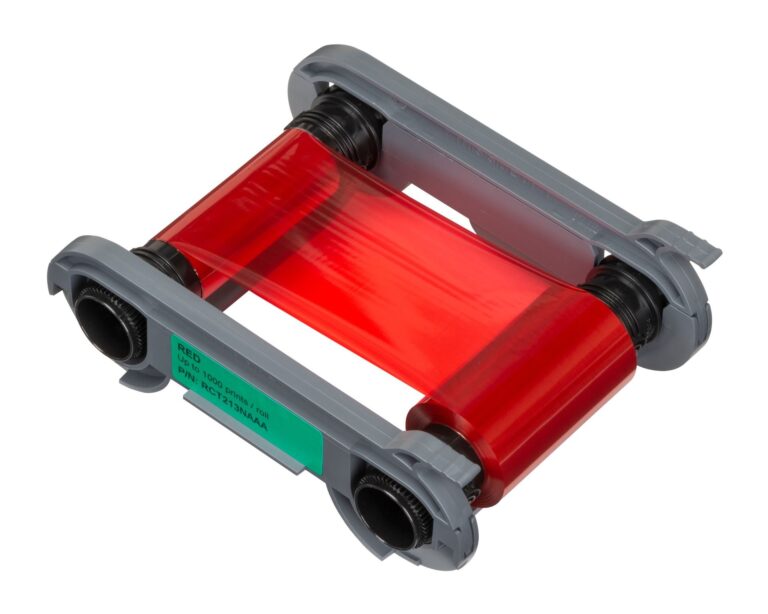 Evolis RCT213NAAA rött monokromt färgband (1000 utskrifter)