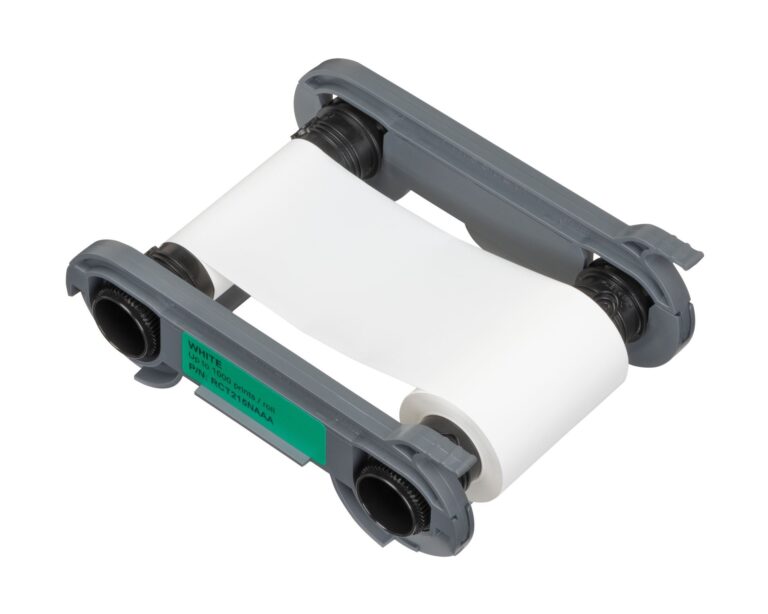Evolis RCT215NAAA vitt monokromt färgband (1000 utskrifter)