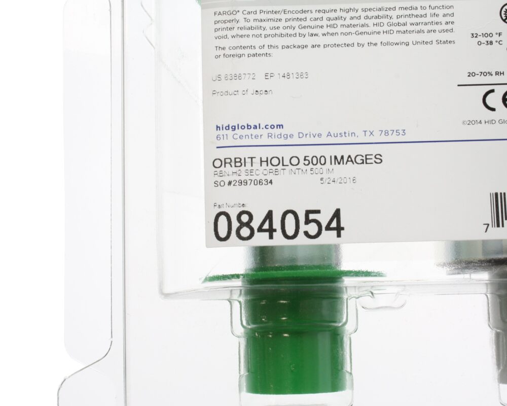 Fargo HDP5000 Holographic Film High Secure Orbit, 084054 (500 prints) - Image 2
