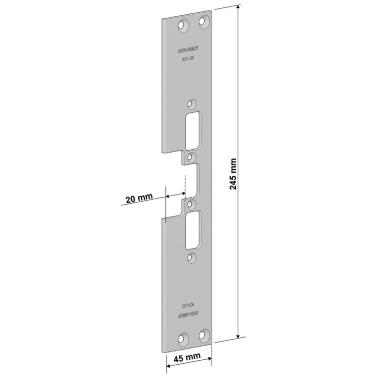 Poteau de montage 931-20